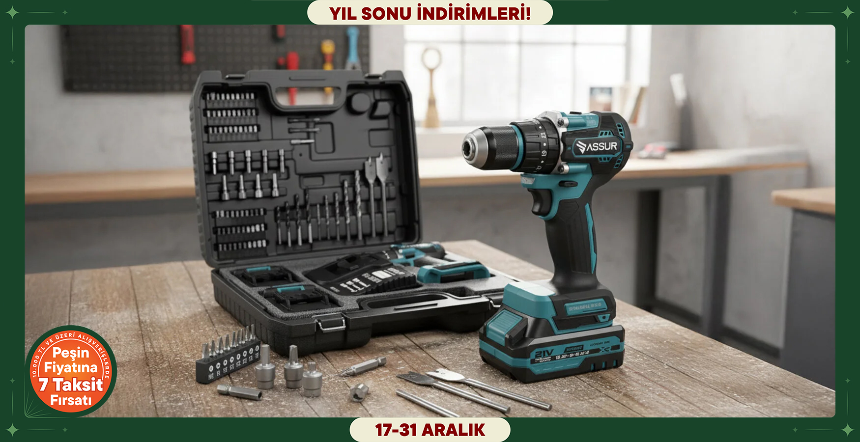 Assur El Aletlerinde %20 İndirim!