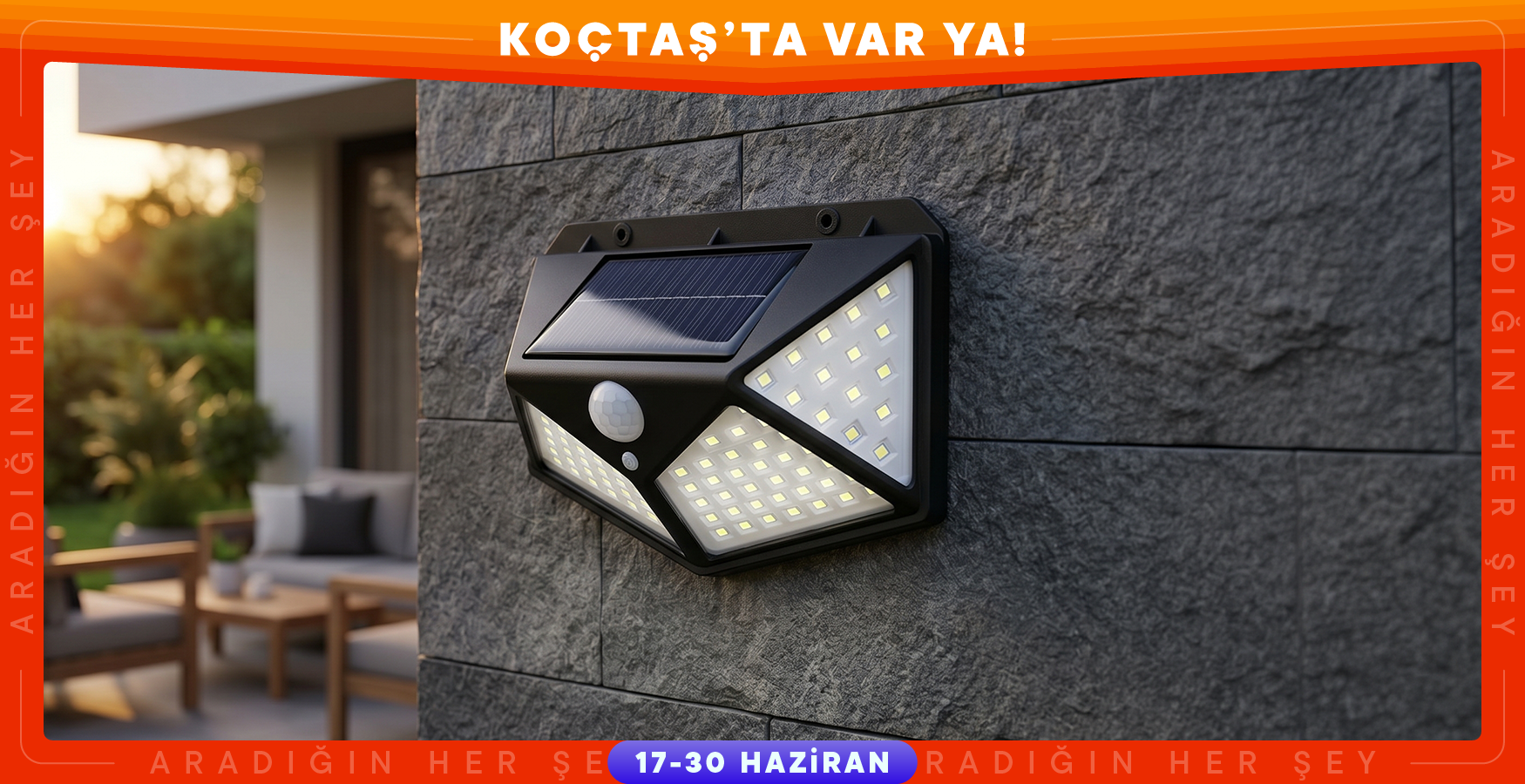 Bahçe Aydınlatmalarında Özel İndirimler