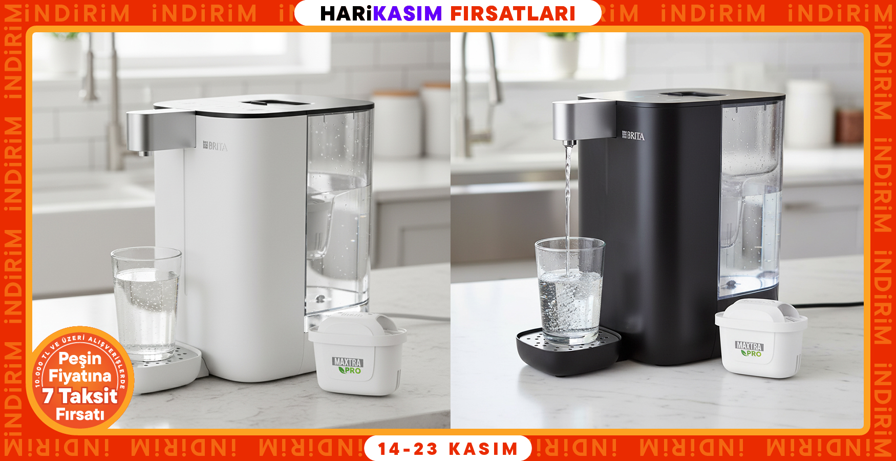 Yepyeni Teknolojisiyle Brita Su Arıtma