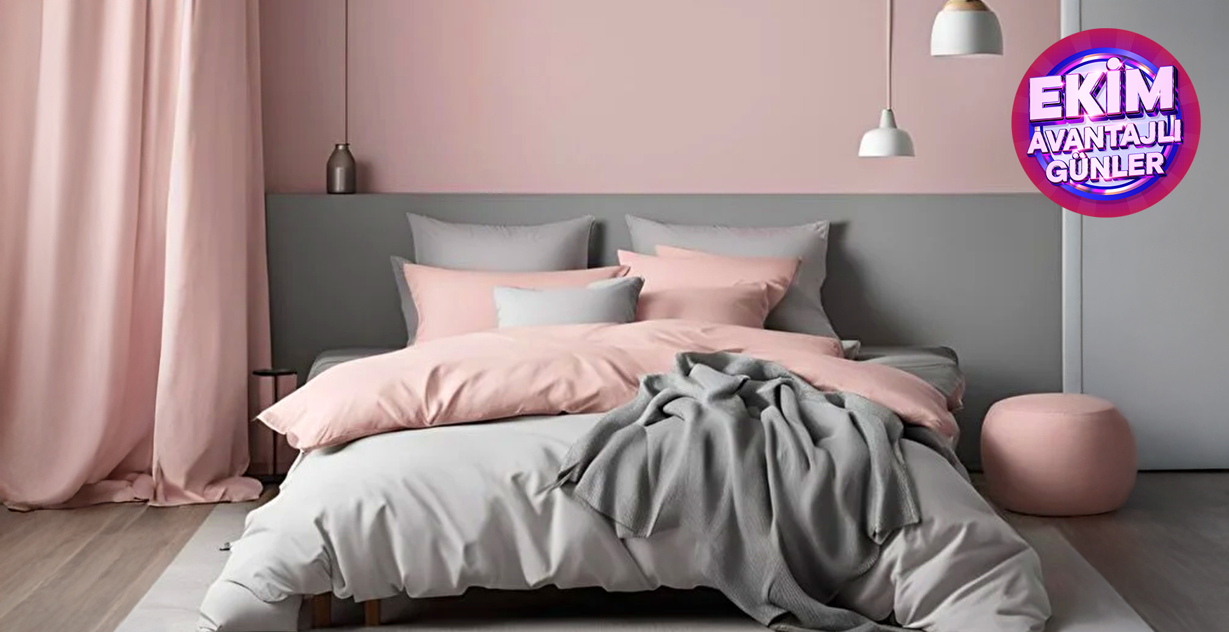 Çift Kişilik Nevresim Seti Sepette 643,97 TL!