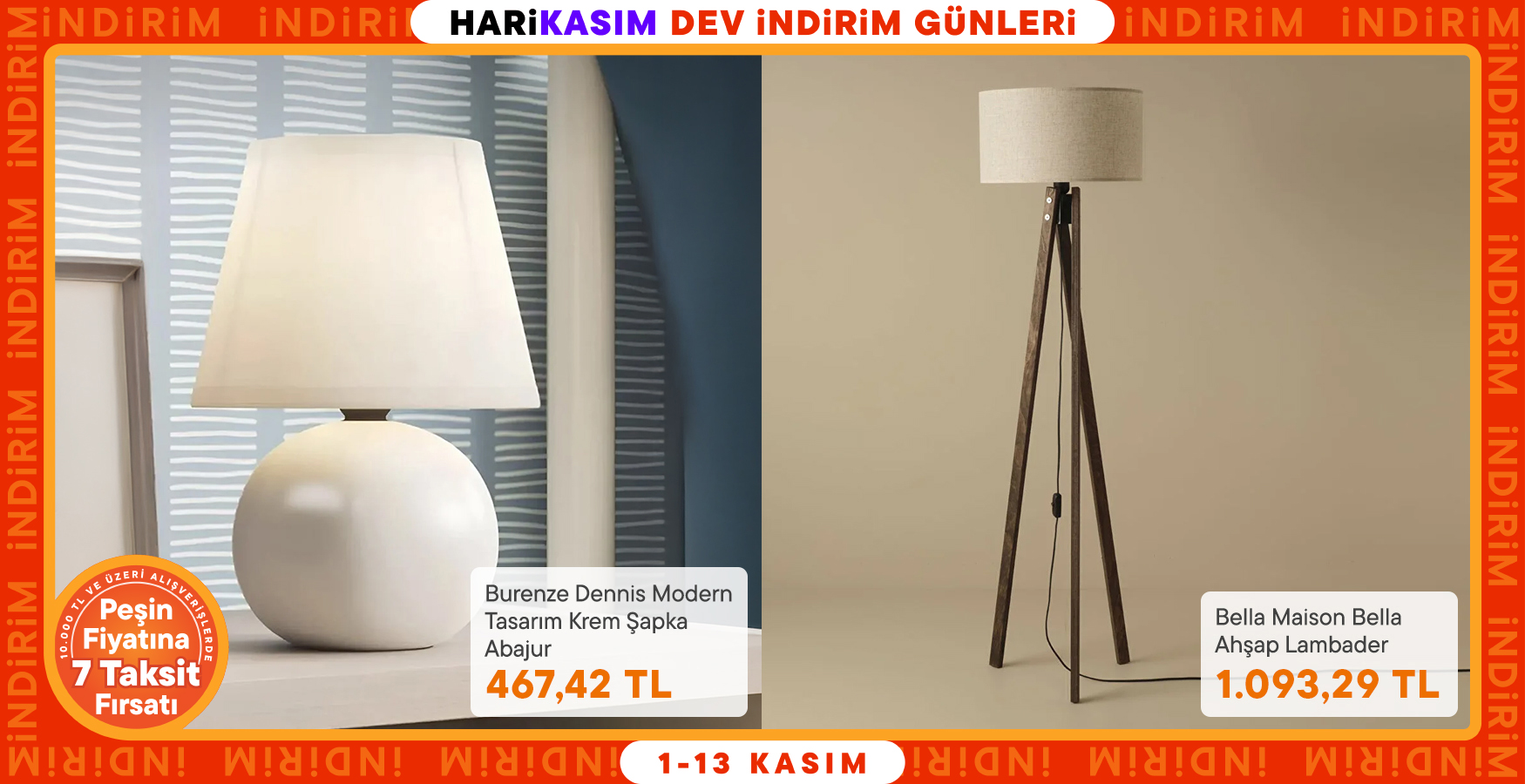 Aydınlatma Tasarımlarında Işıl Işıl Fırsatlar!