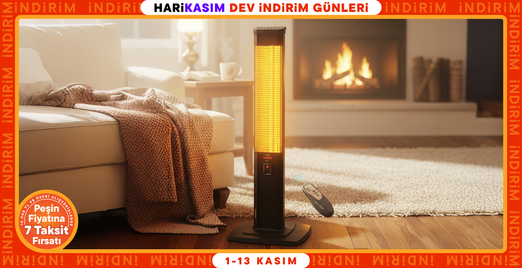 Elektrikli Isıtıcılarda Sıcacık Fırsatlar!