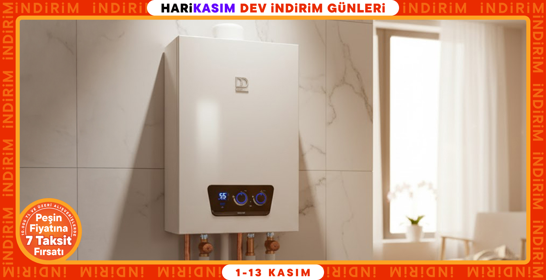 Kombilerde Dev İndirimler!