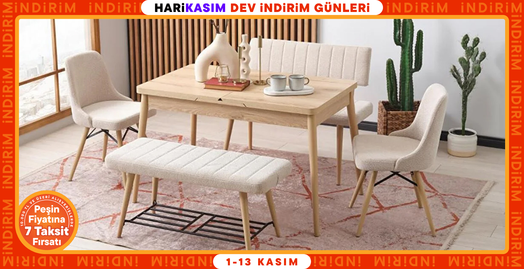 Dekorazi Mobilya'da Süper İndirimler!