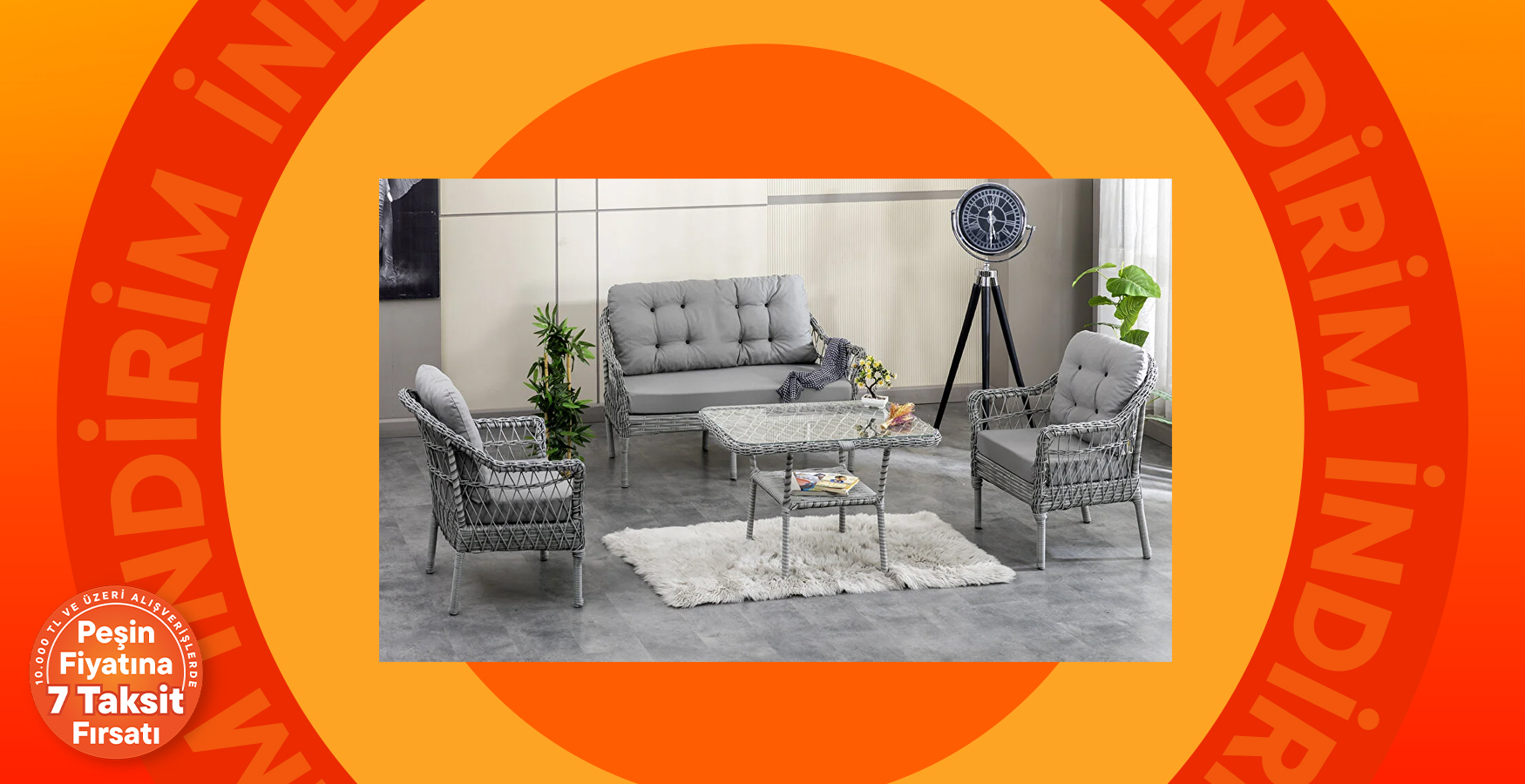 Balkon Takımı Fırsatıyla Alana Keyif Kat!