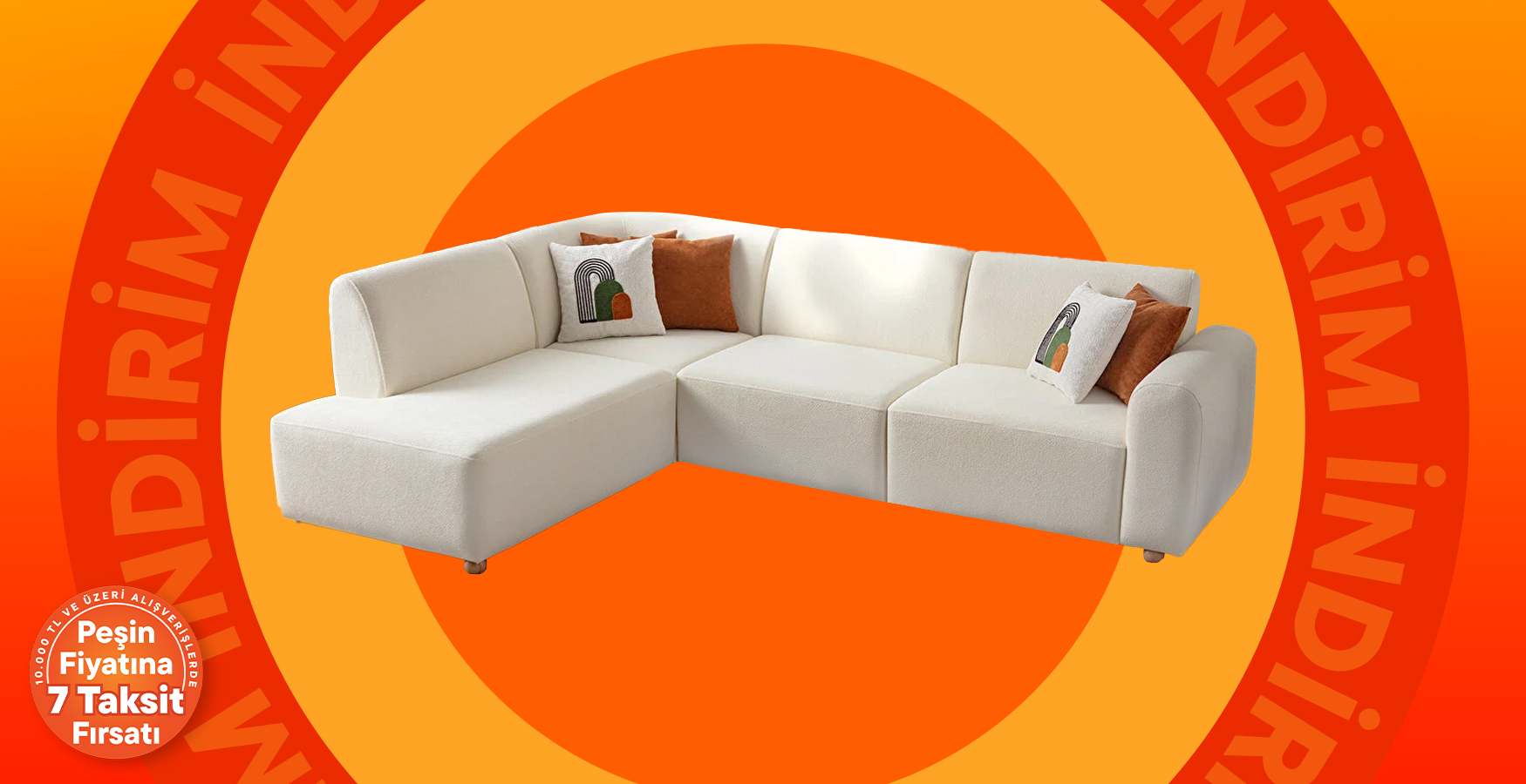 Eymense Köşe Koltukta Salon Yenileten Fiyat!