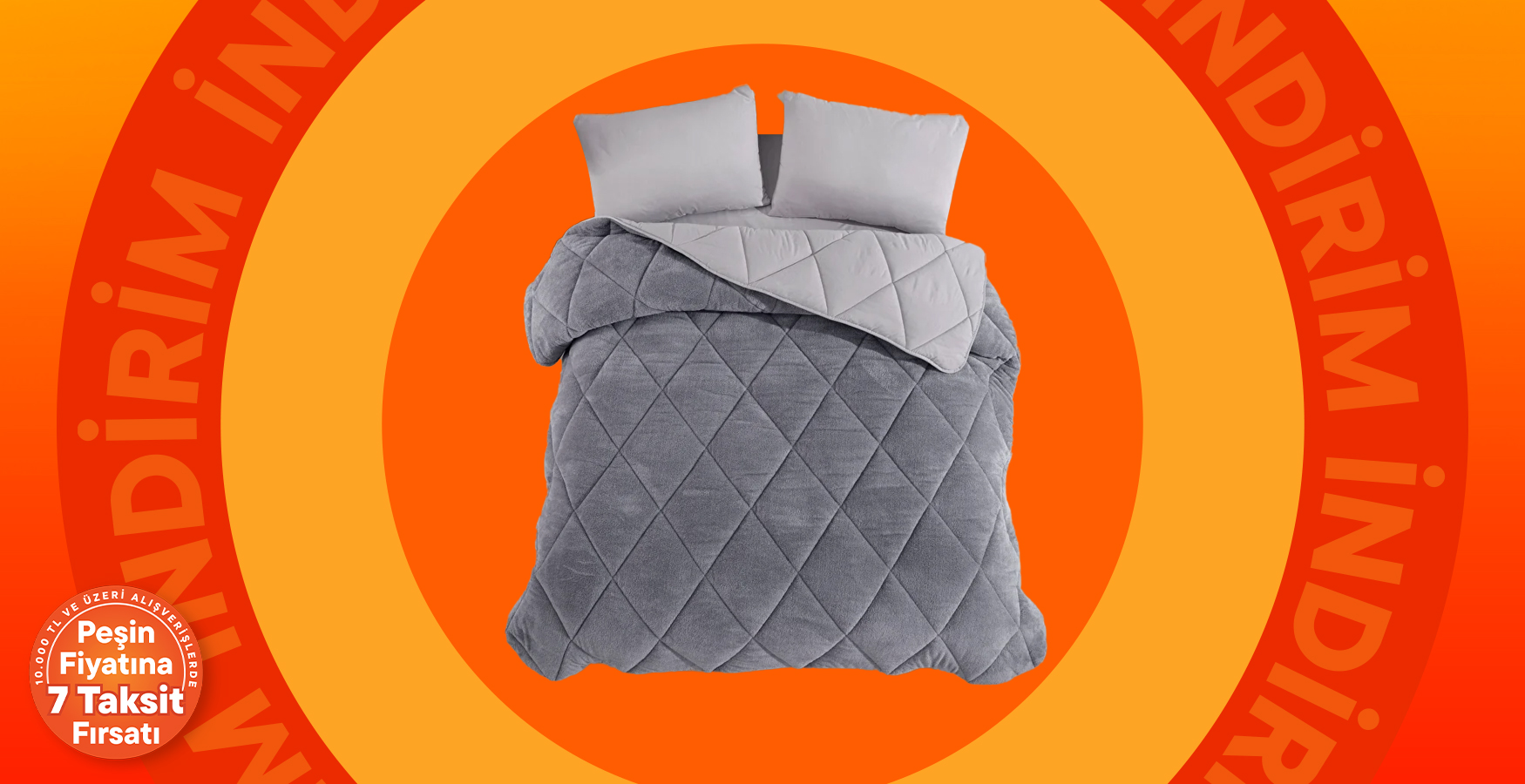 Kışın Vazgeçilmezi Yorganda İndirim!