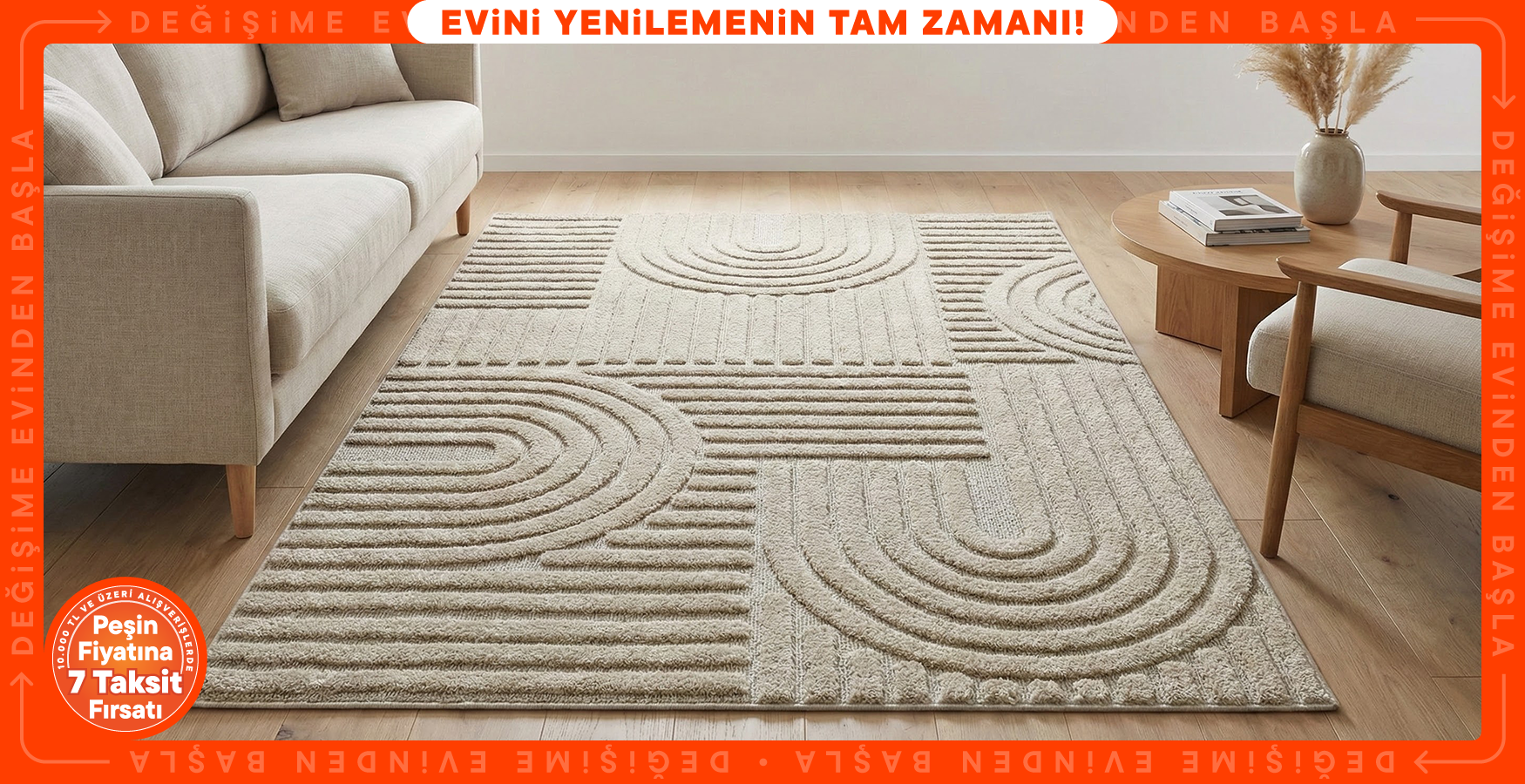 Dekorasyonunu Tamamlayacak Halılarda Avantaj!