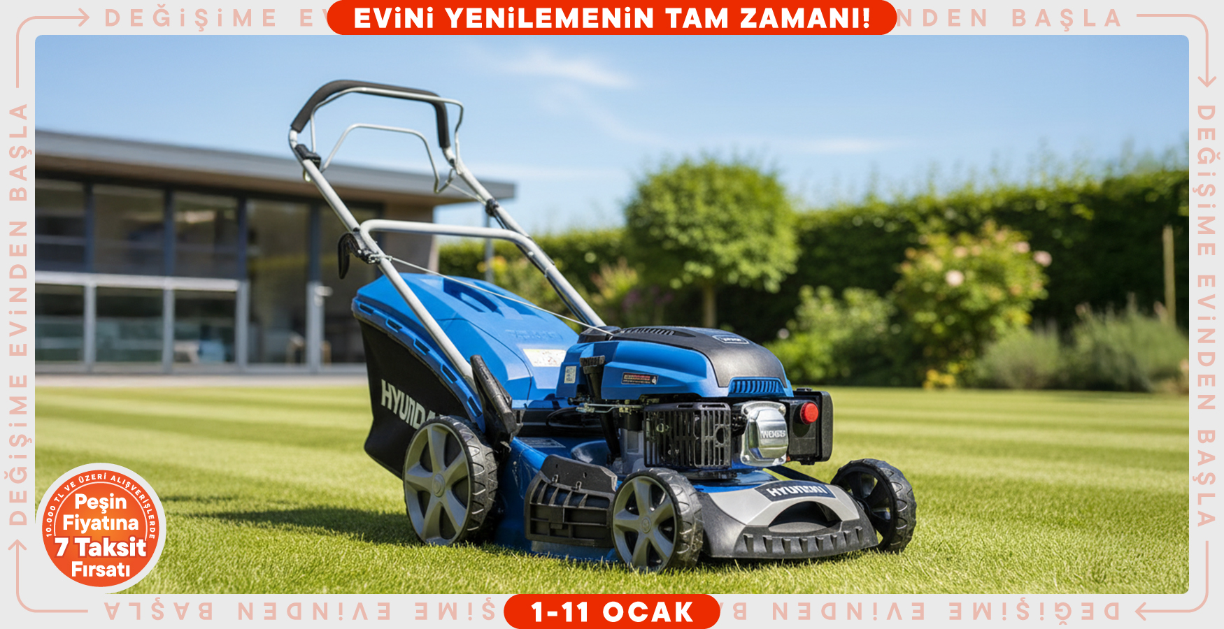 Bahçe Makinelerinde Kışa Özel Fırsatlar