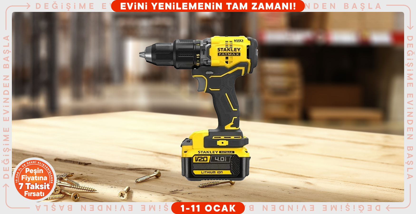 Akülü Vidalamalarda Avantaj!