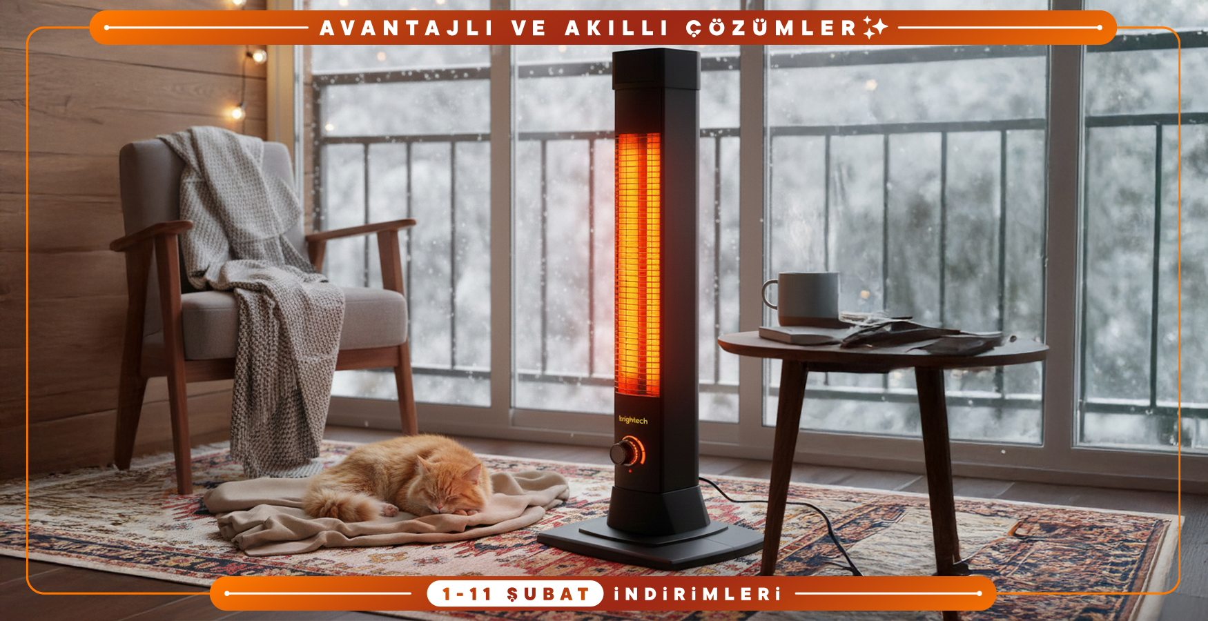 Elektrikli Isıtıcılarda Kış Fırsatları!