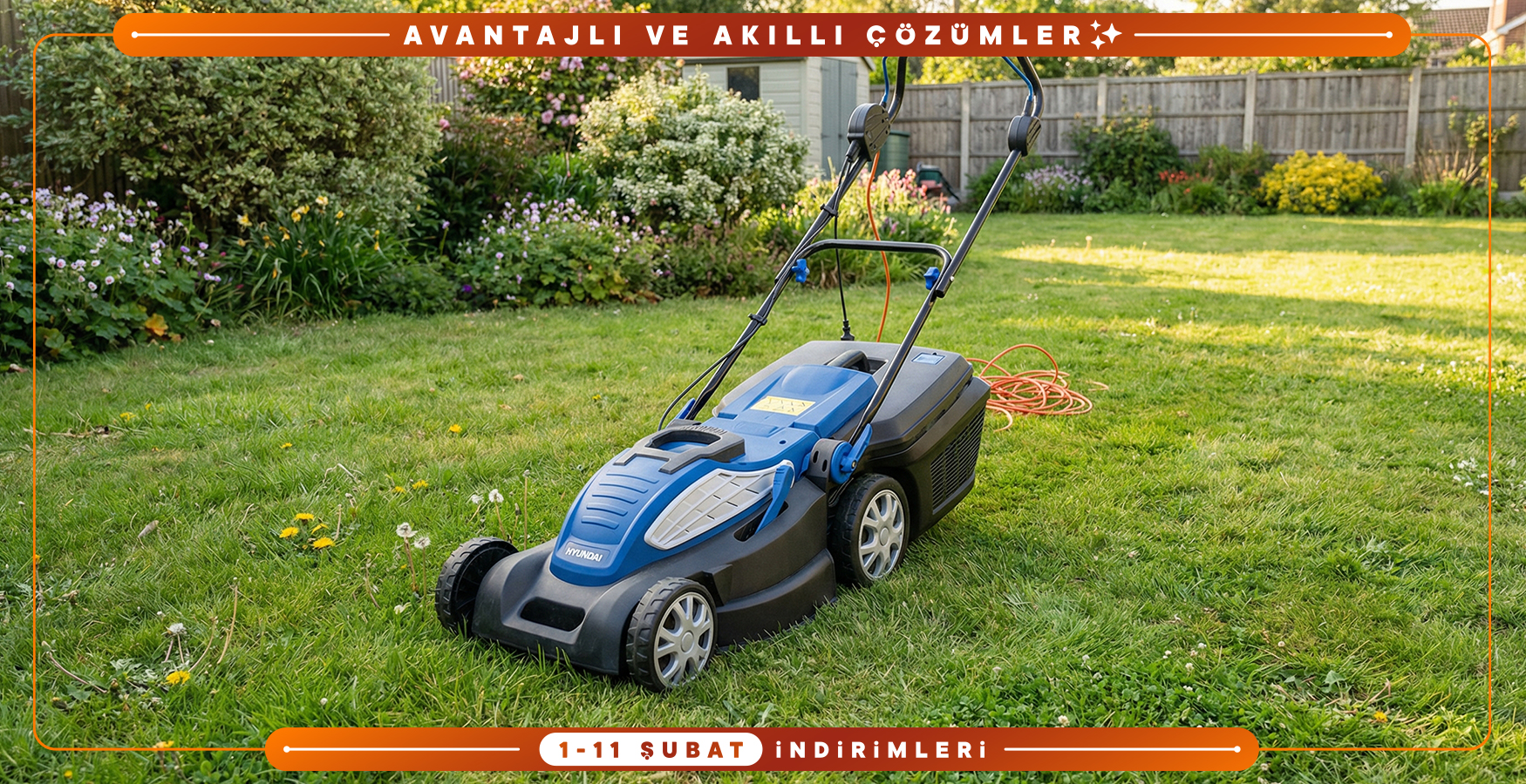 Bahçe Makinelerinde Fırsat!