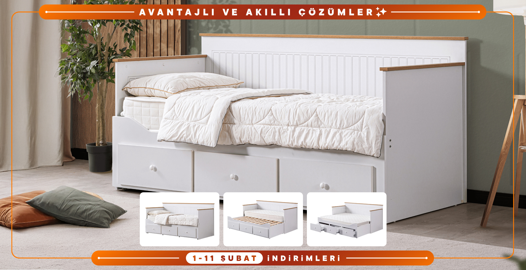 Yer Kazandıran Çözümler Setay Mobilya'da!