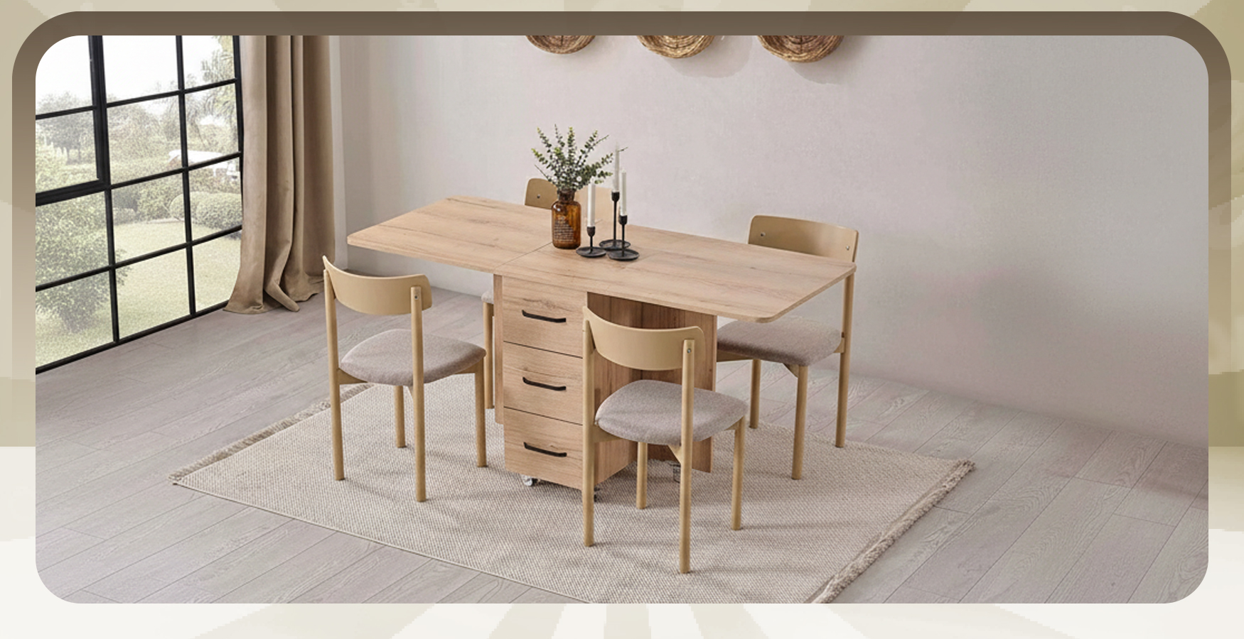 Masa ve Depolama Alanı Bir Arada!