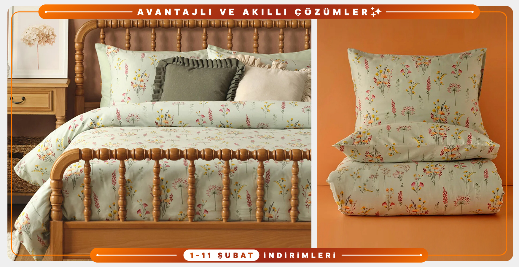 Nevresim Takımlarında Avantaj!