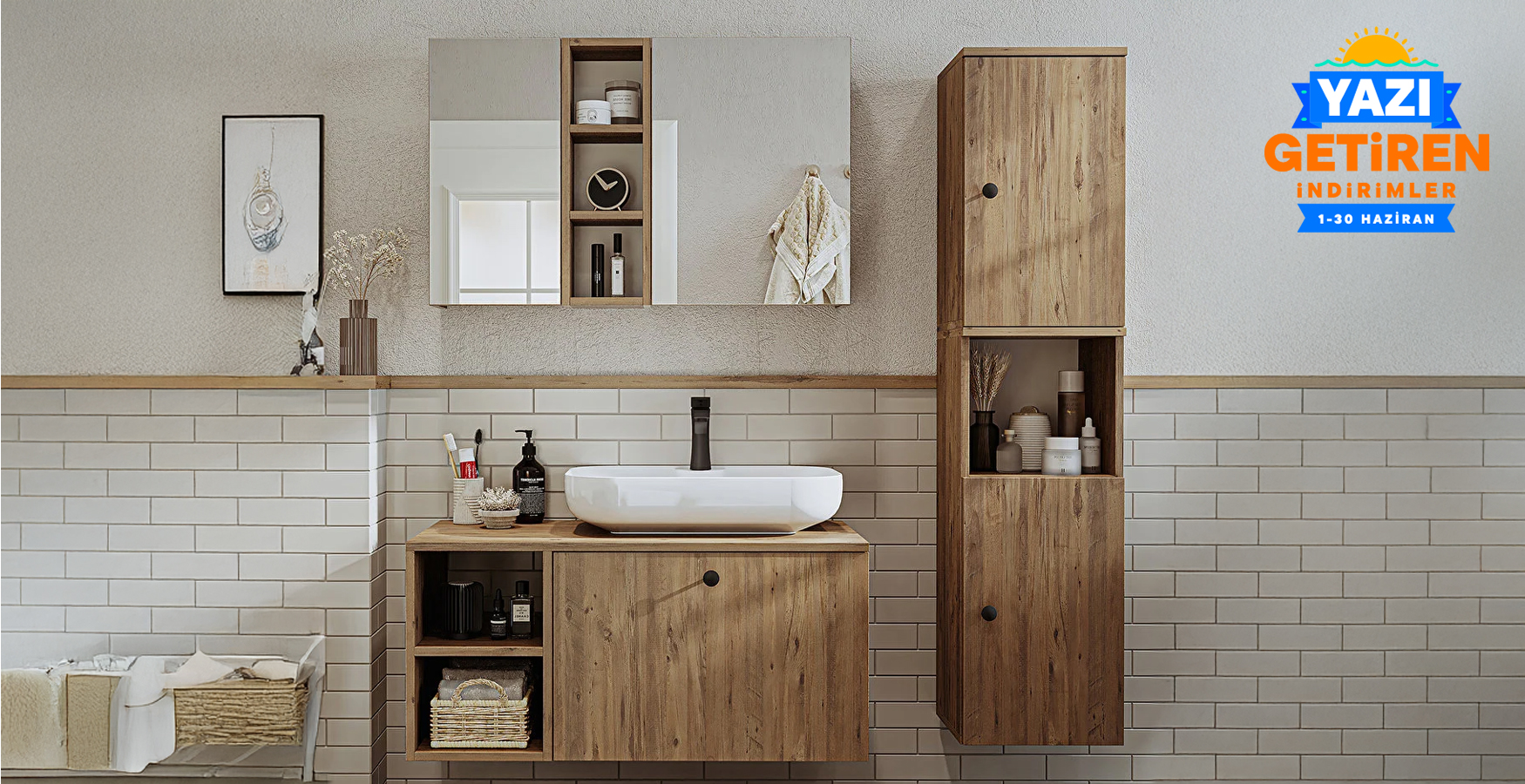 Hayallerini Tasarlatan Banyo Dolapları