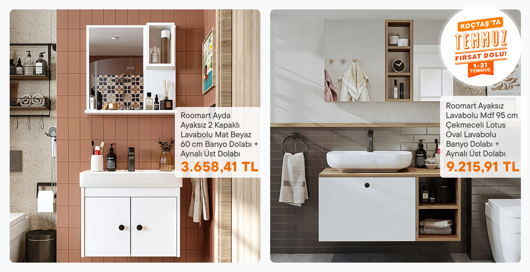 Banyo Dolabı Fırsatlarıyla Avantajlı Yenilik!