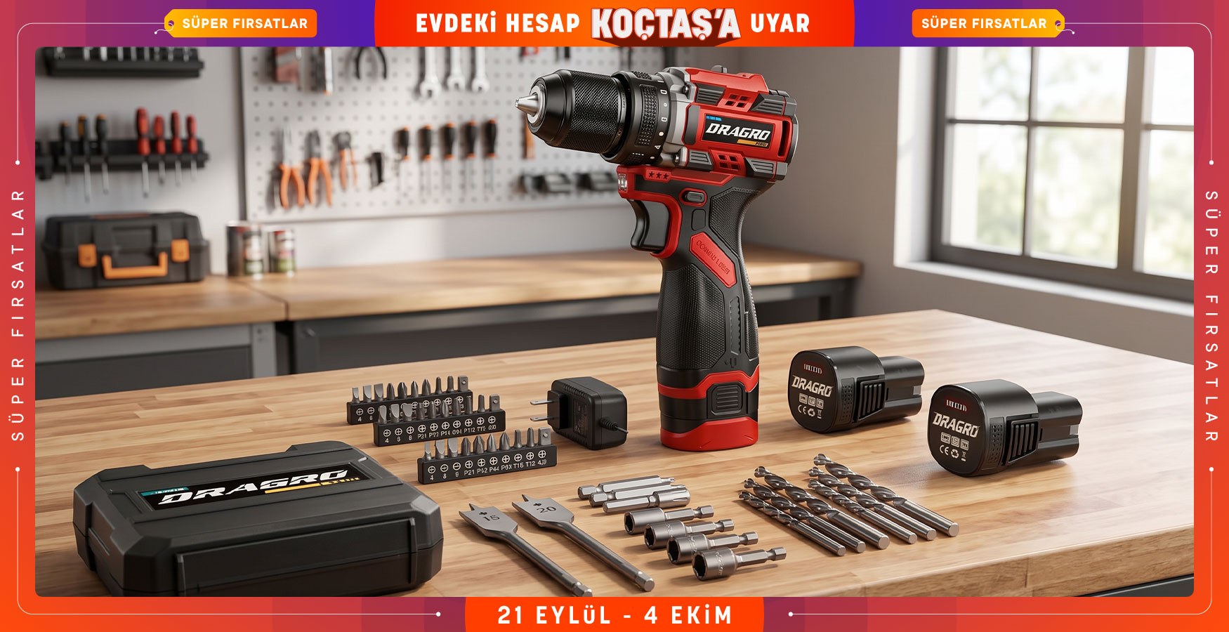 Dragro El Aletlerinde Sepette %15 İndirim