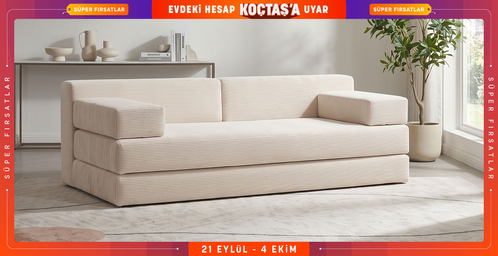 Gaga Mobilya'da %5 İndirim