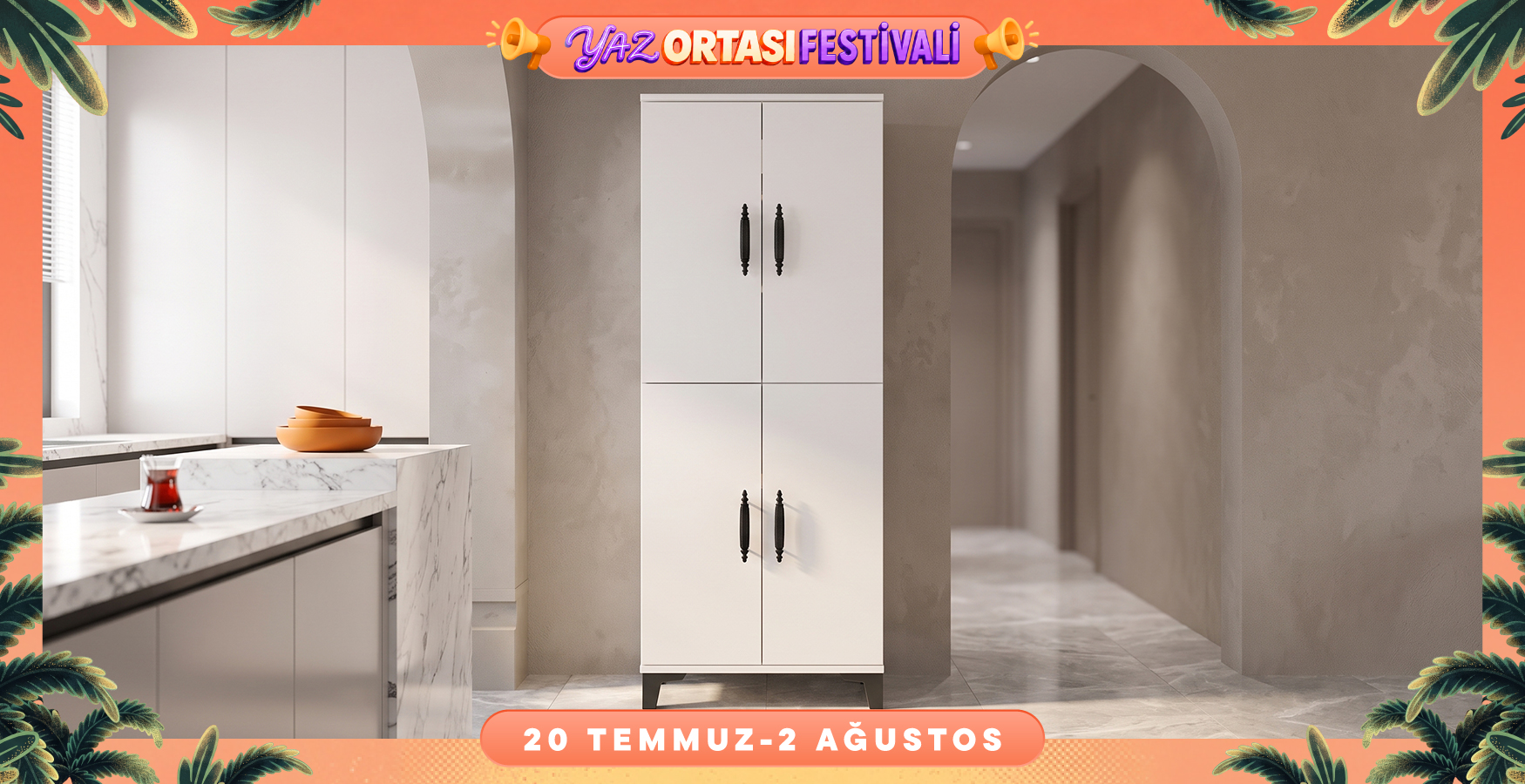 Çok Amaçlı Dolaplarda Avantajlı Fiyatlar!