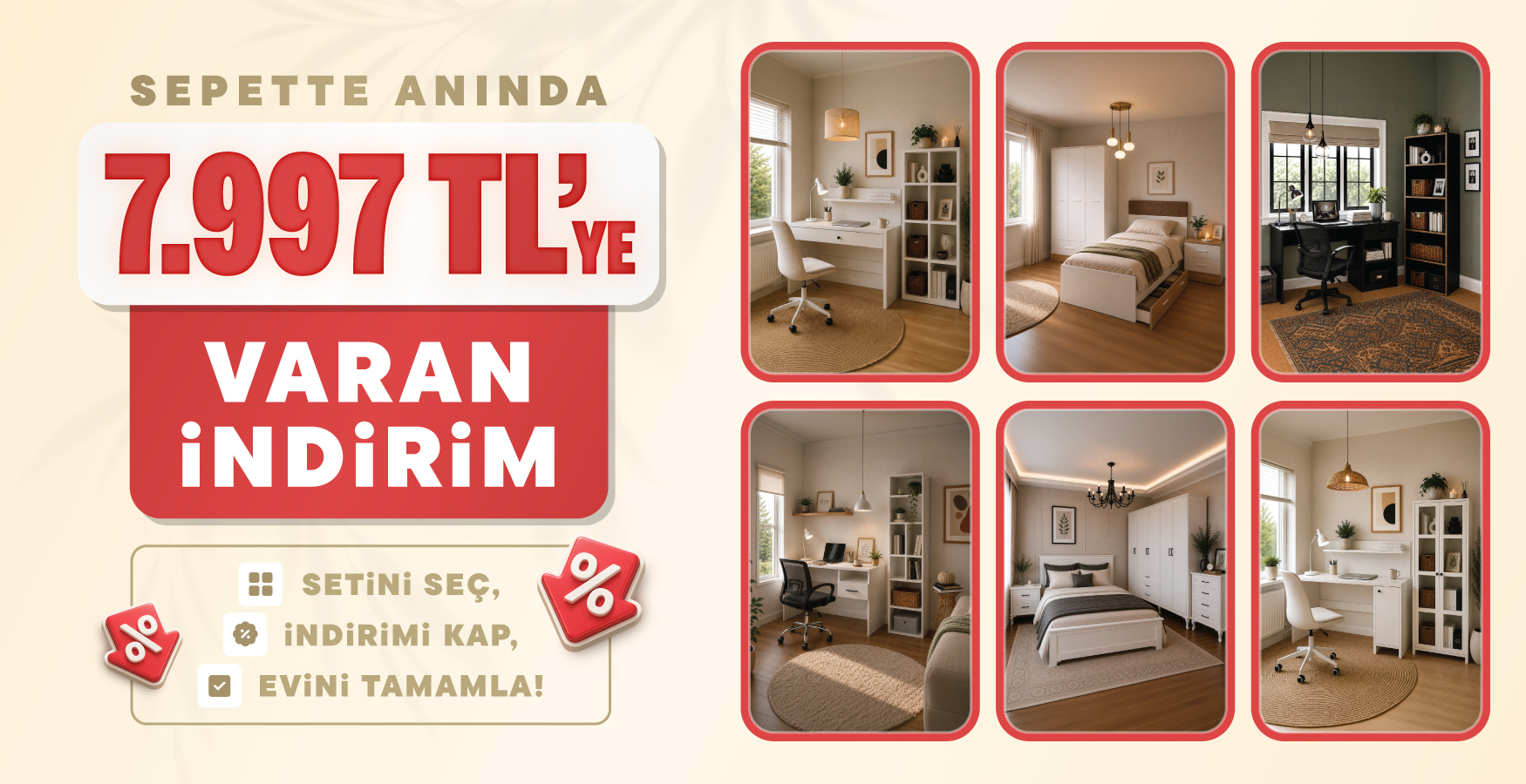 İhtiyacına Uygun Setler Süper Fırsatlarla!