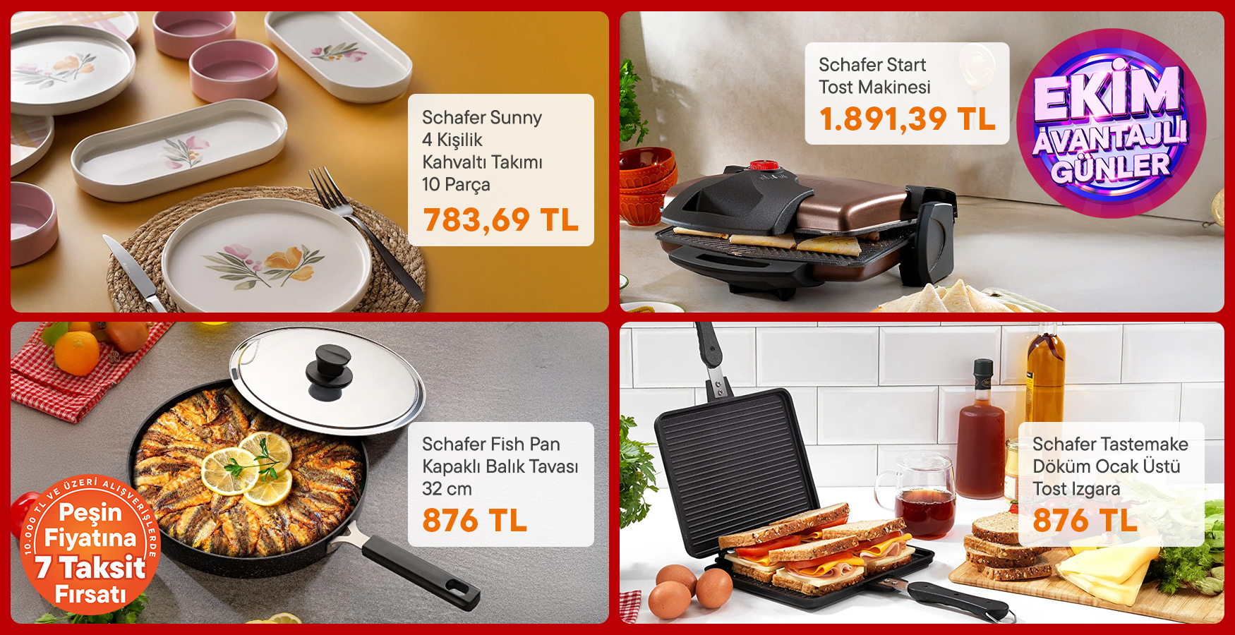 Schafer Ürünlerinde Sepette %40 İndirim!