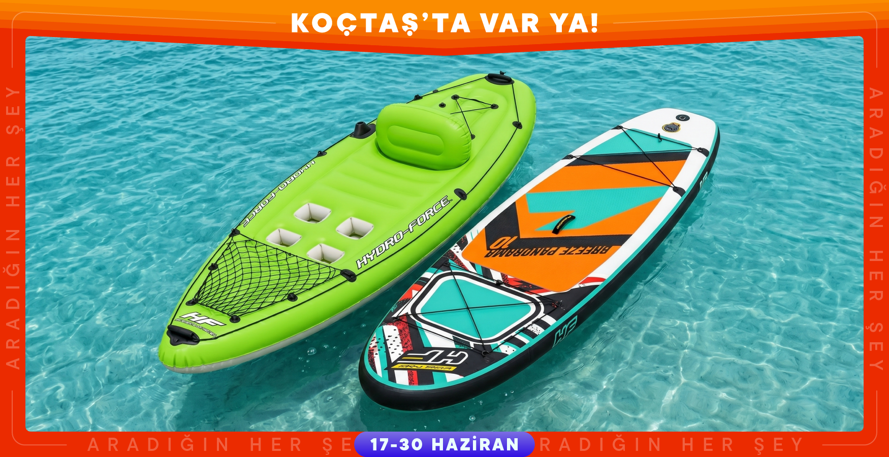 Daha Eğlenceli Bir Tatil İçin Kanolar Koçtaş'ta!