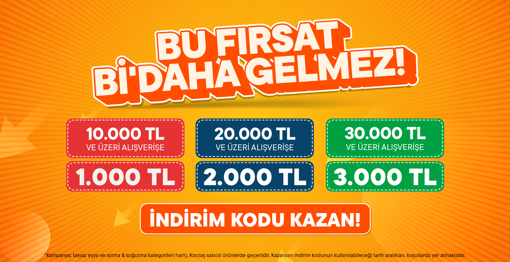 Koçtaş'tan Alışveriş Yapan Kazanıyor! 🤩
