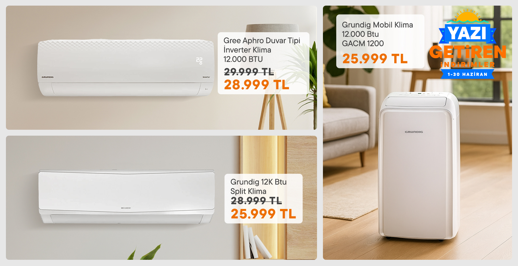 Avantajlı Serinliğin Tam Zamanı!