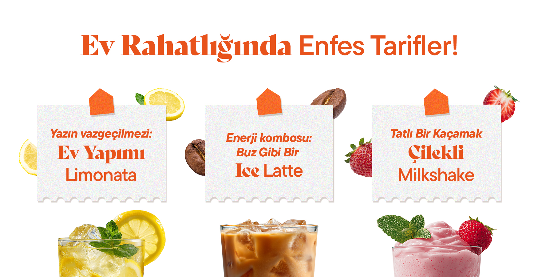 Ferahlatan Lezzetler İçin İhtiyacın Olanlar 😍