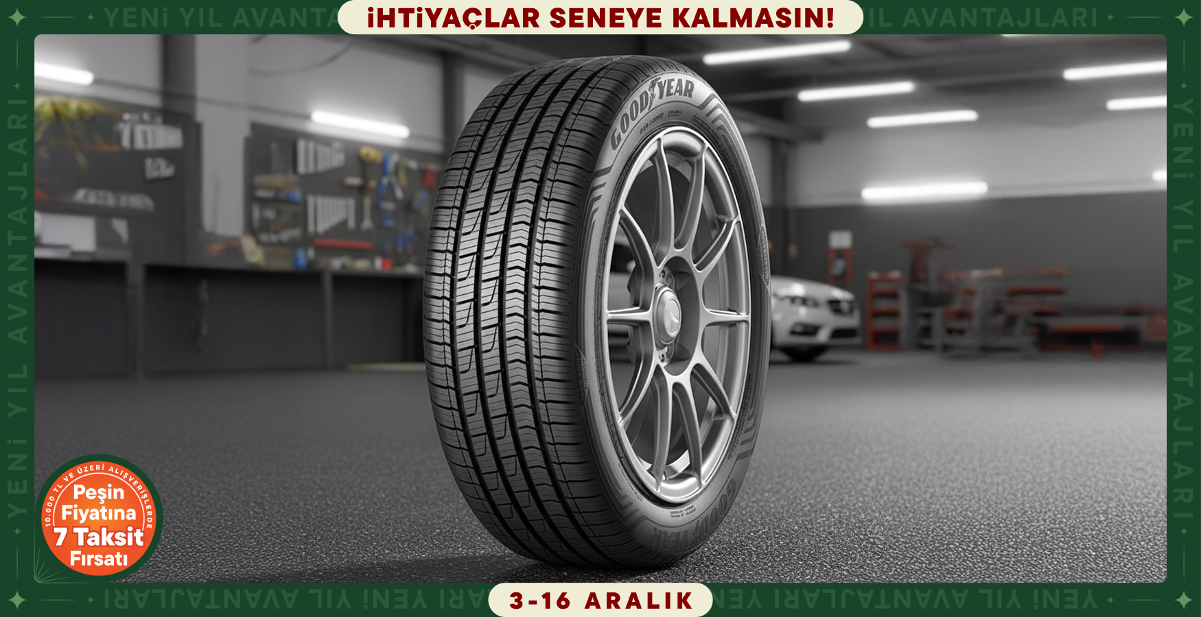 Oto Lastiklerini Değiştir Kışı Güvenle Geçir!