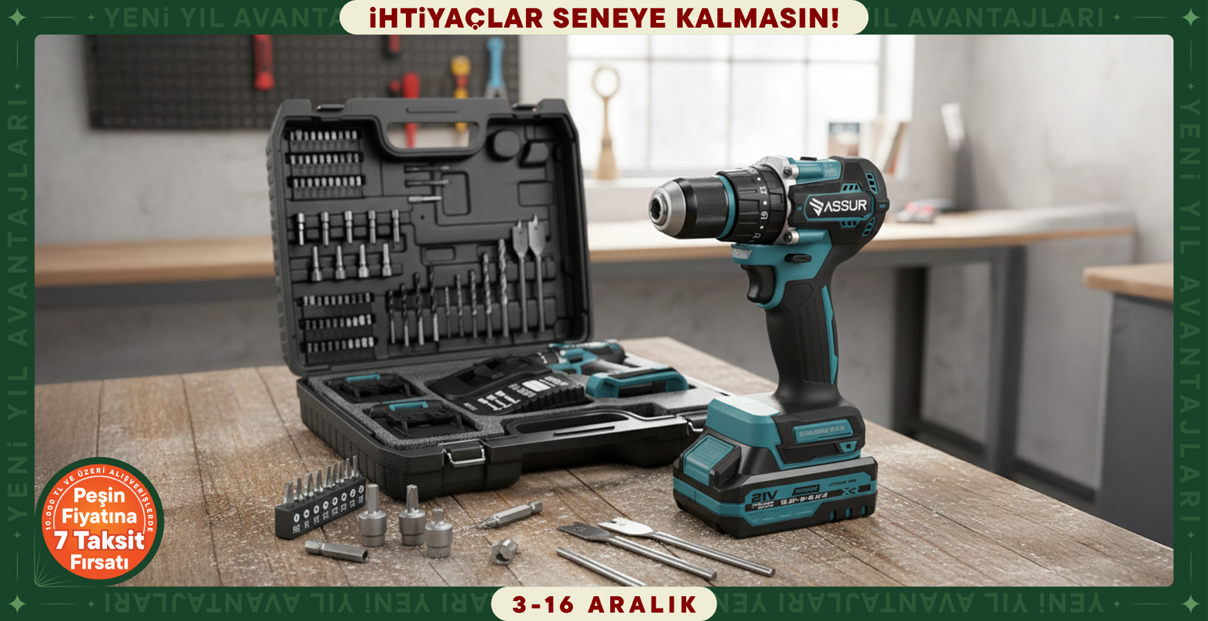 Assur El Aletlerinde %20 İndirim!