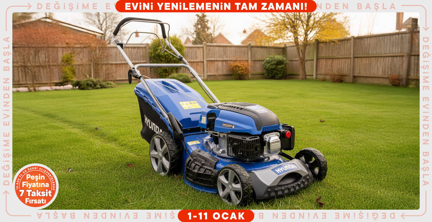 Bahçe Makinelerinde Kışa Özel Fırsatlar