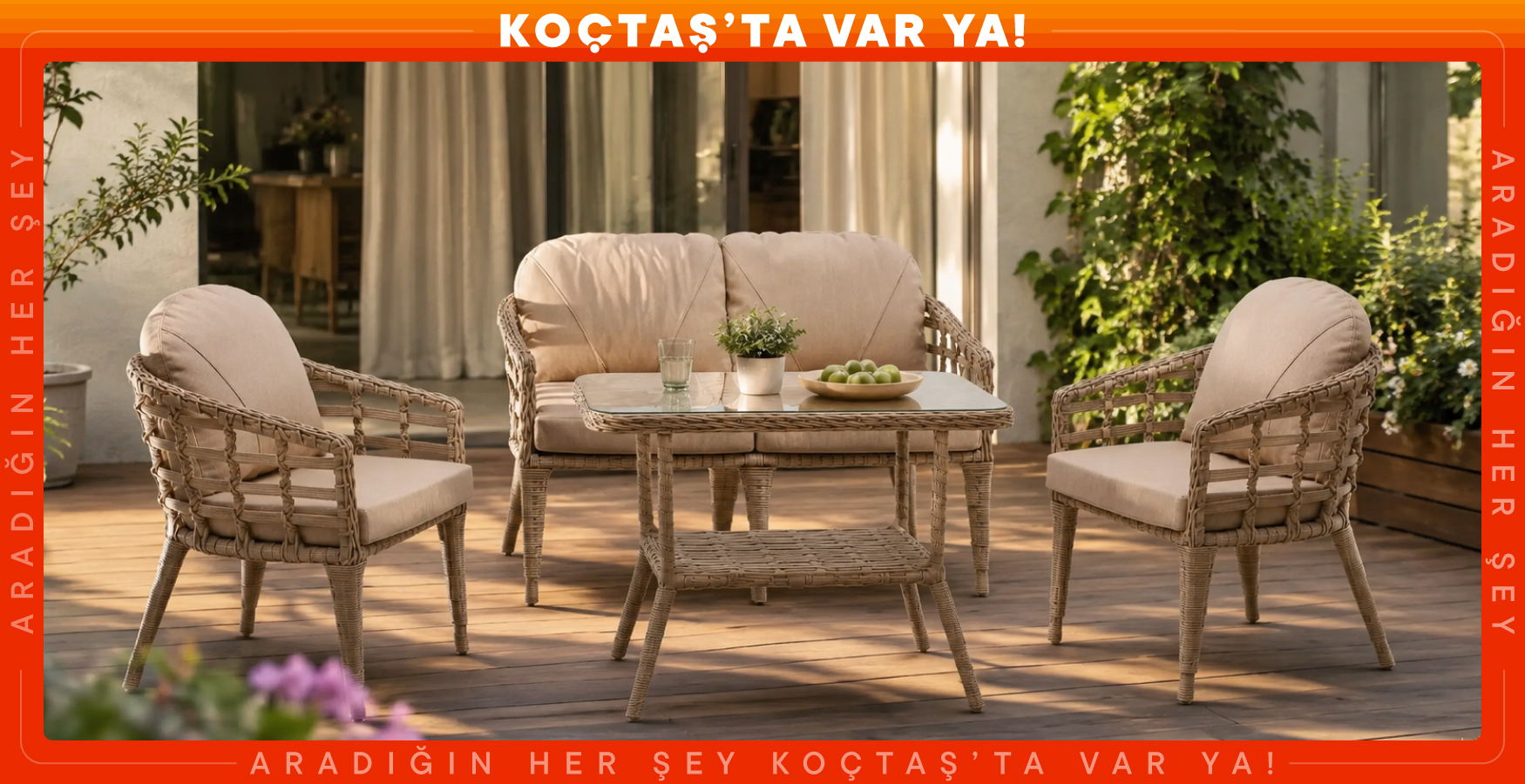 Bahçe Takımını Seç Yazın Tadını Çıkar!
