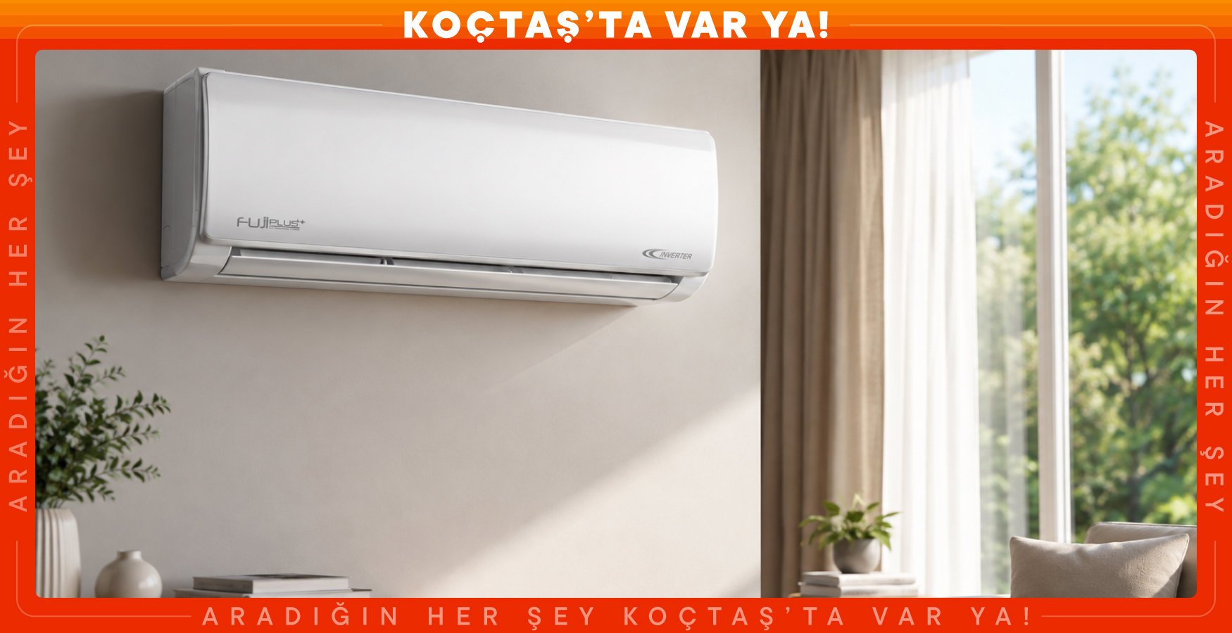 Ferahlığın Etkili Adresi Klimalarda İndirim!