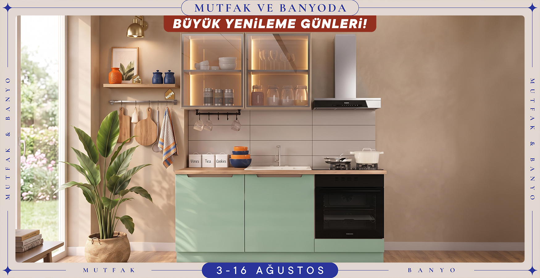 Eymense Mutfak Dolaplarında Sepette %20 İndirim!
