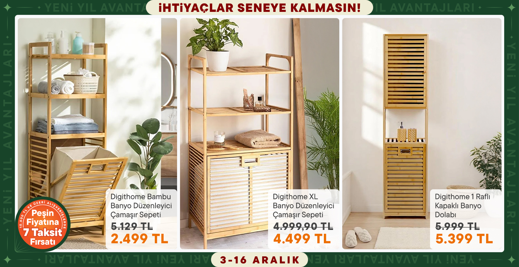 Düzenli & Pratik Evler İçin İndirimleri Kaçırma!